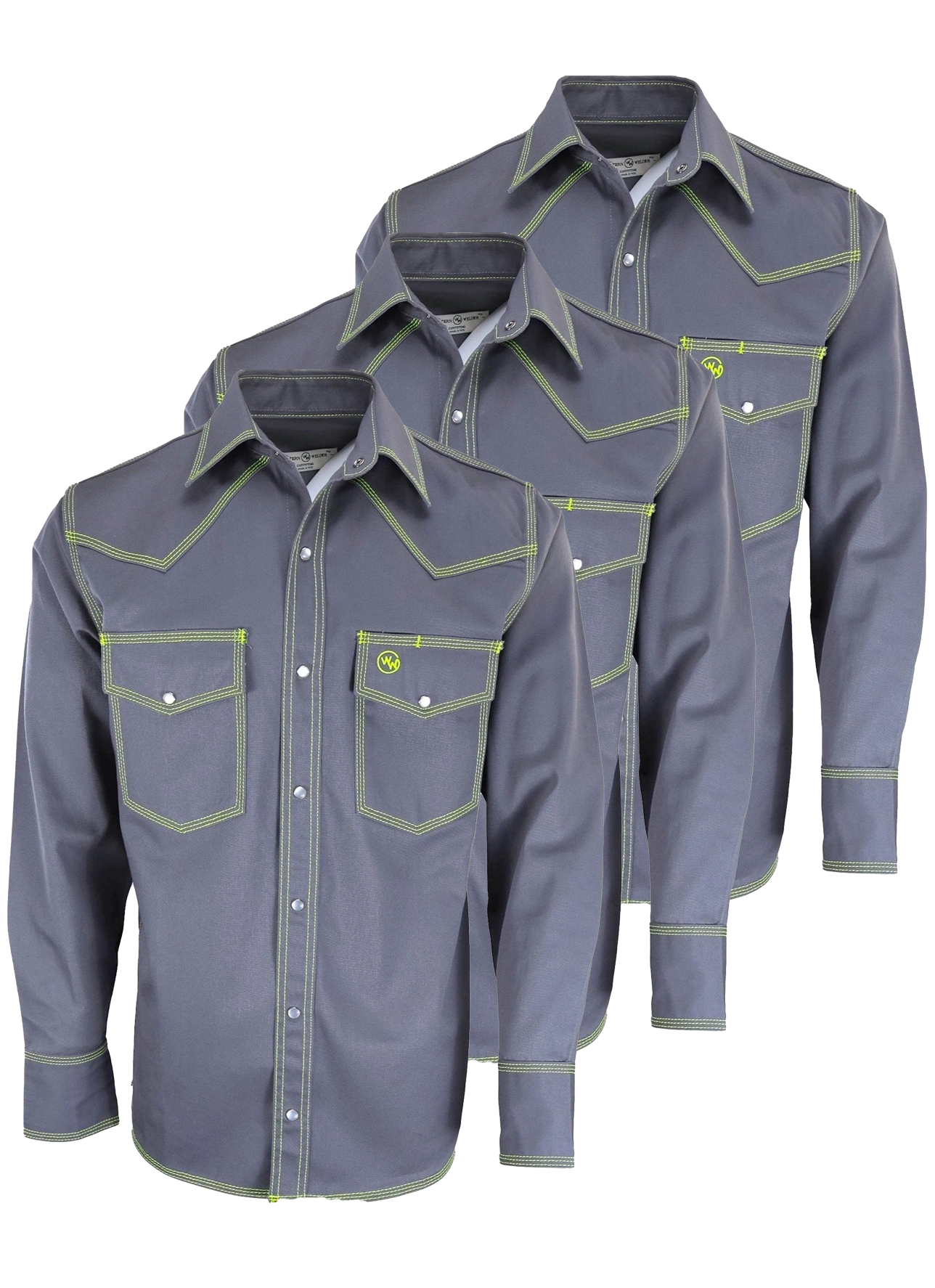 3 Pack - Classic Western Work Shirts