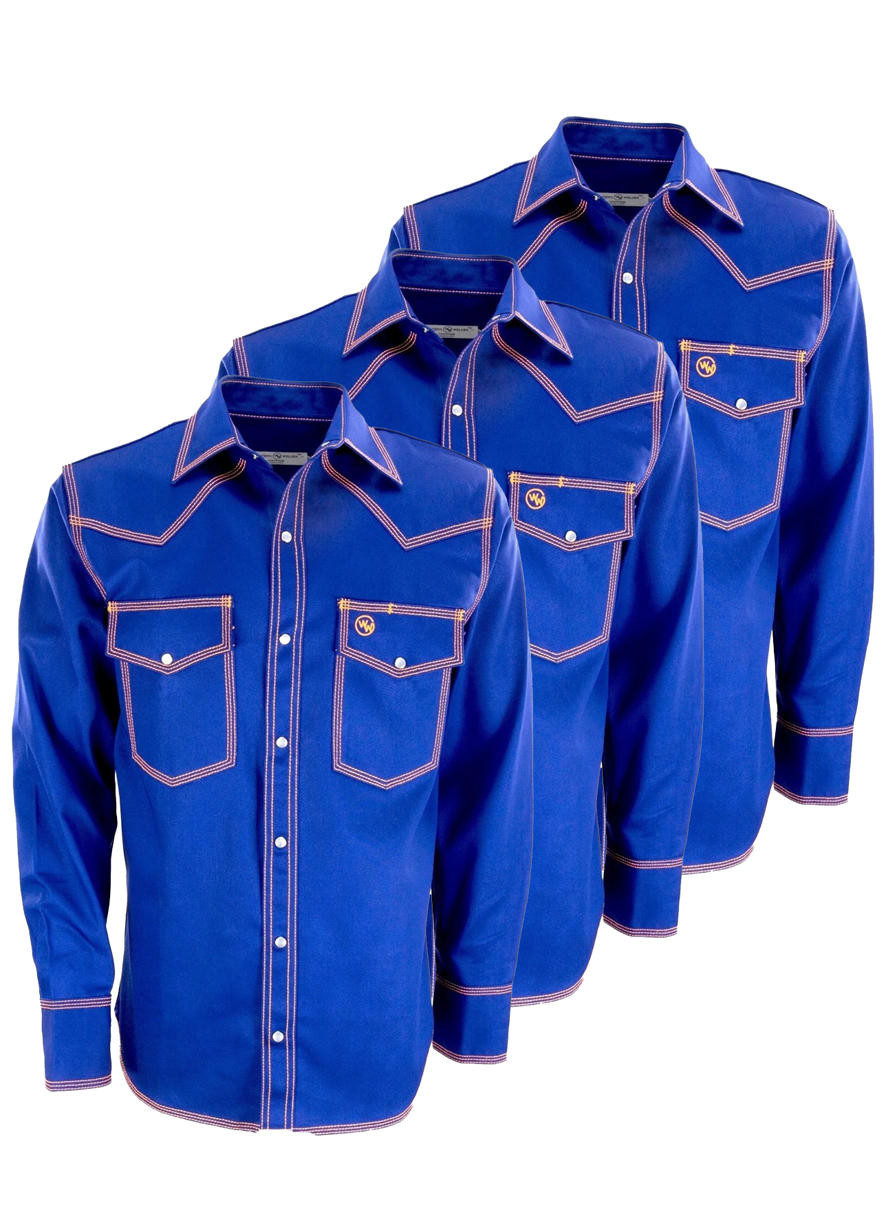 3 Pack - Classic Western Work Shirts