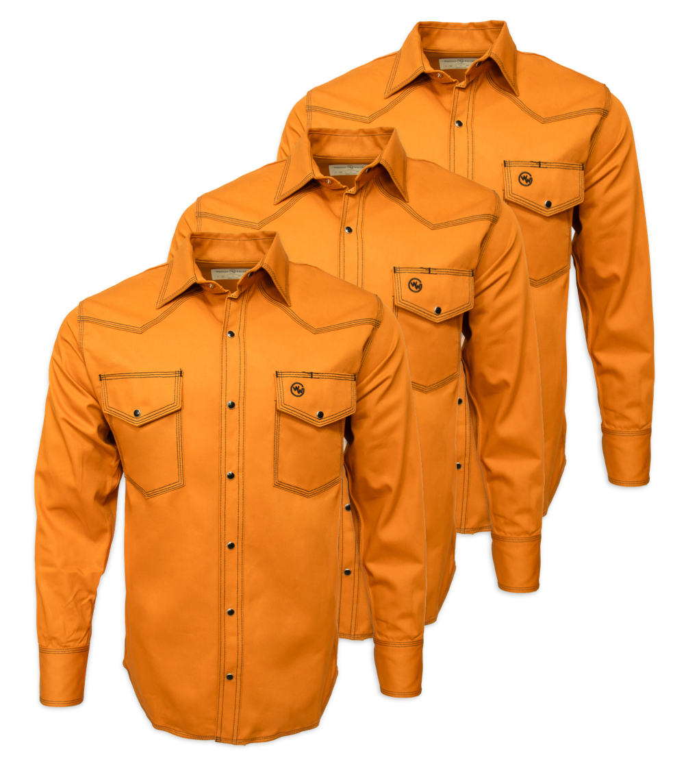 3 Pack - Classic Western Work Shirts