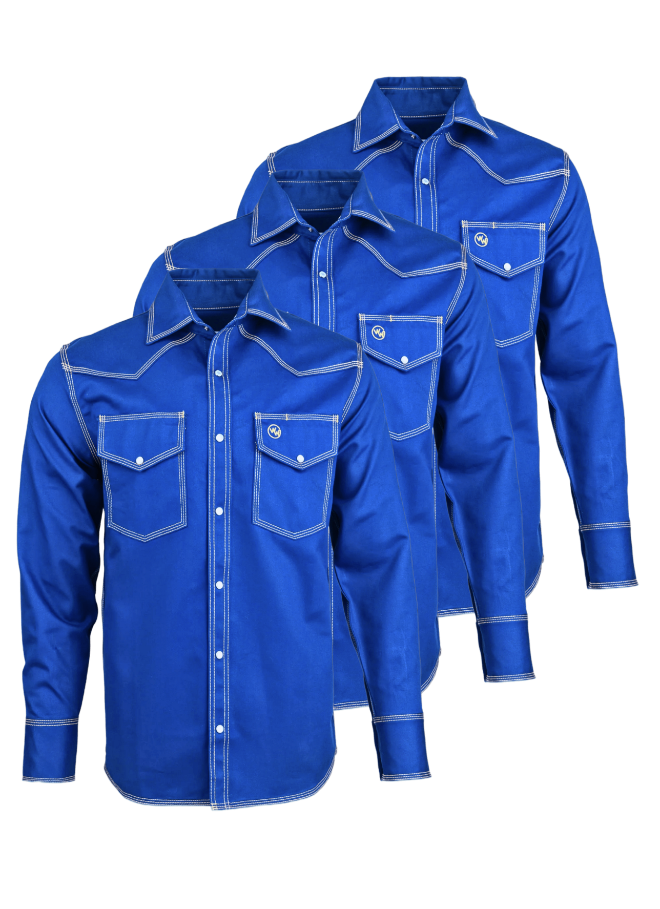 3 Pack - Classic Western Work Shirts
