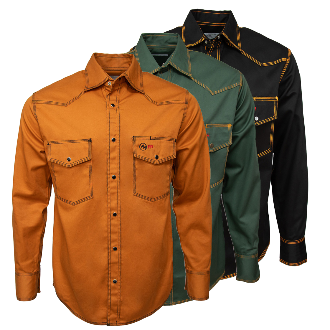 3 Pack - FR Welding Shirts - Mix and Match